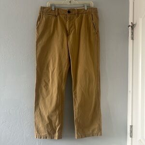 American Eagle Men's Tan Pants Relaxed Straight 34/32